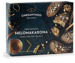 Chrisanthidis Melomakarona met honing en walnoten 430g