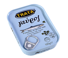 Trata Gavros met oregano en olie 100g